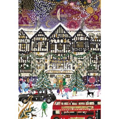 Billede af Jul i London, 3x500 brikker