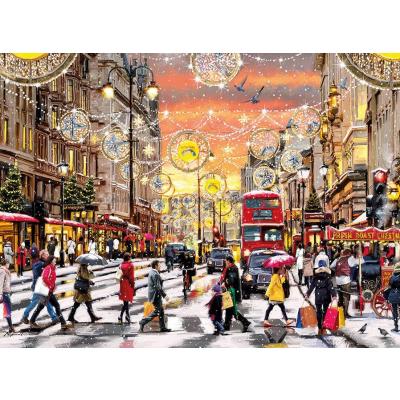 Billede af Macneil: Julelys over London, 1000 brikker
