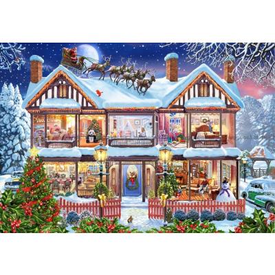 Billede af Crisp: Huset ved juletide, 1000 brikker