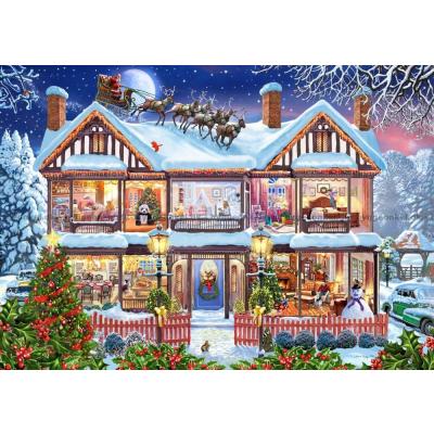 Billede af Crisp: Huset ved juletide, 2000 brikker