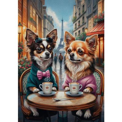 Kaffepause i Paris, 260 brikker
