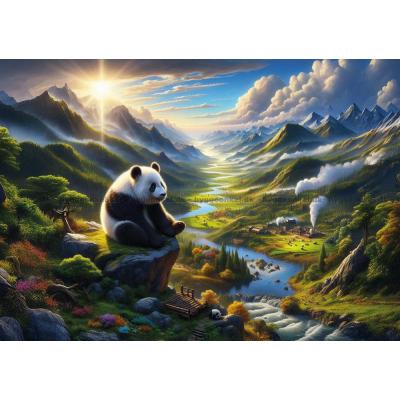 Pandaens yndlingssted, 500 brikker
