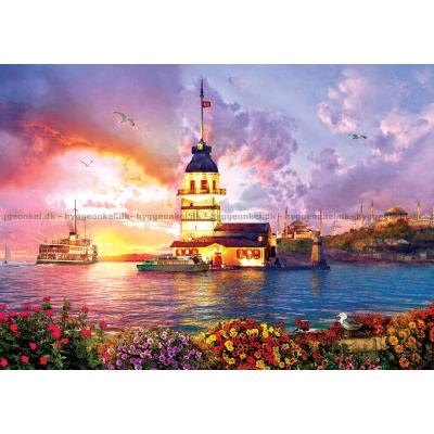 Davison: Maidens Tower i Istanbul, 1000 brikker