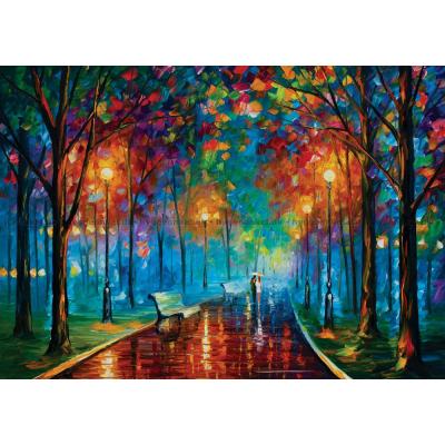 Afremov: Regnfuld romantik, 1000 brikker
