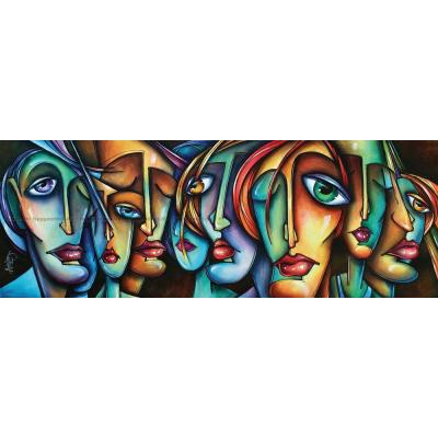 Udtryksfulde øjne - Panorama, 1000 brikker