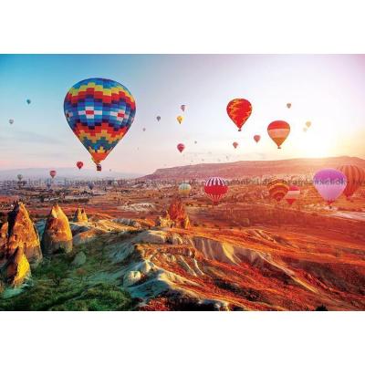 Farverige luftballoner over Kappadokien, 1500 brikker