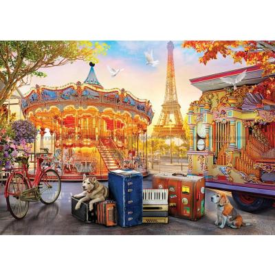 Paris: Hundenes ferie, 2000 brikker