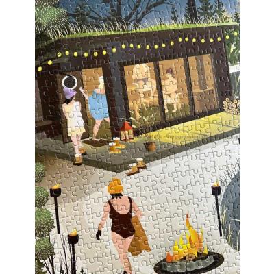 Billede af Måneskin og sauna, 1000 brikker