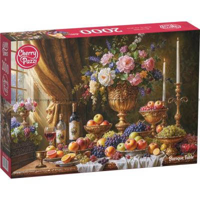 Blomster og frugter i overflod, 2000 brikker
