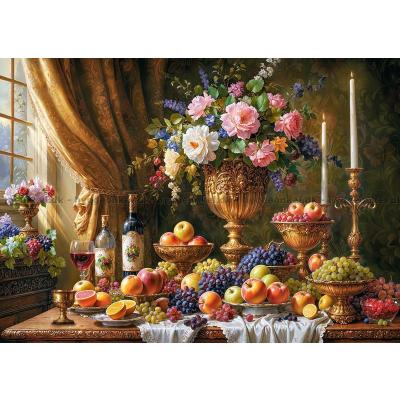 Billede af Blomster og frugter i overflod, 2000 brikker