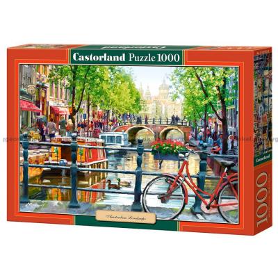 Macneil: Kanal i Amsterdam, 1000 brikker