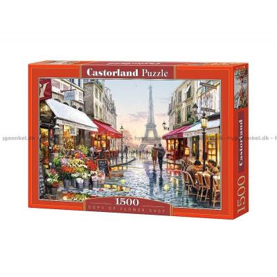 Macneil: Blomsterbutik i Paris, 1500 brikker