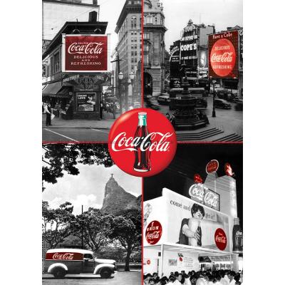 Coca Cola: Nostalgi i sort og rød, 1000 brikker