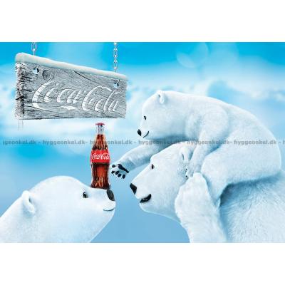 Coca Cola: Isbjørne, 1000 brikker