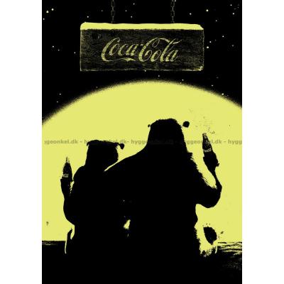Billede af Coca-Cola: Isbjørne - Lyser i mørke, 1000 brikker