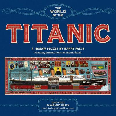 Titanic - Panorama, 1000 brikker