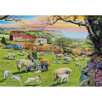 Billede af T. Mitchell: Landlivets glæder, 4x500 brikker