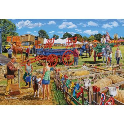 Billede af T. Mitchell: Landlivets glæder, 4x500 brikker