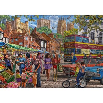 Billede af Crisp: Markedsdag i York, 250 brikker