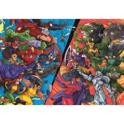 Billede af Marvel: Heroes vs Villains, 104 brikker