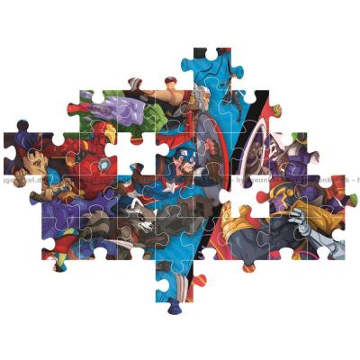 Billede af Marvel: Heroes vs Villains, 104 brikker