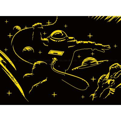 Billede af Astronautens rejse - Lyser i mørke, 200 brikker