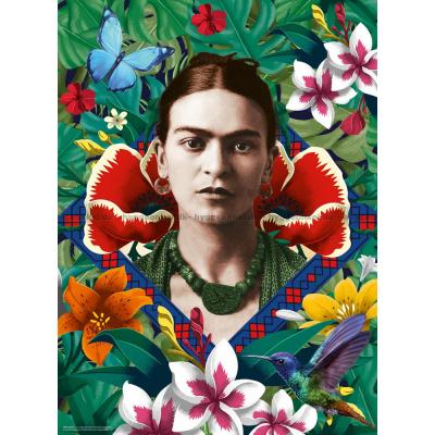 Billede af Frida Kahlo: Blomstrende drøm, 500 brikker