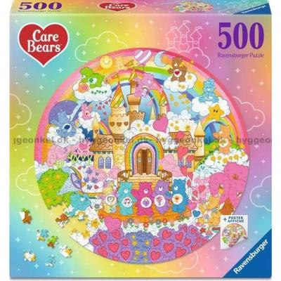 Care Bears - Rundt puslespil, 500 brikker