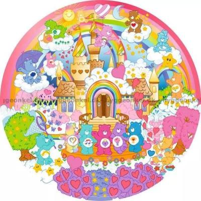 Billede af Care Bears - Rundt puslespil, 500 brikker