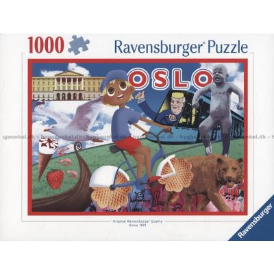 Oslo på kryds og tværs, 1000 brikker