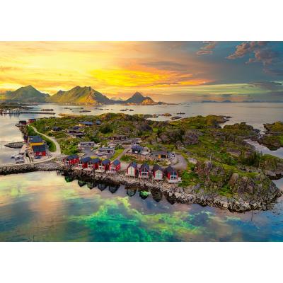 Billede af Norge: Lofoten, 1000 brikker