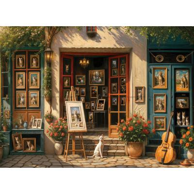 Billede af Farella: Kattene galleri, 1000 brikker