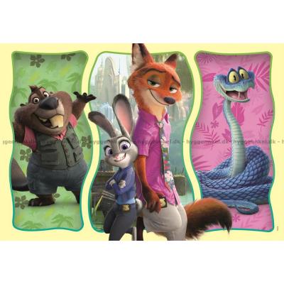 Billede af Disney: Zootropolis 2, 104 brikker