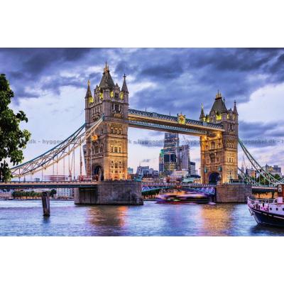 Billede af London: Tower Bridge, 3000 brikker