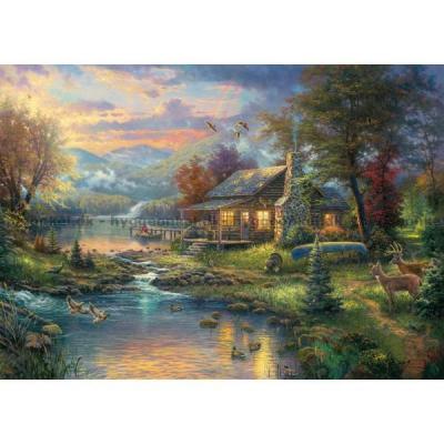 Kinkade: Natur paradis, 1000 brikker