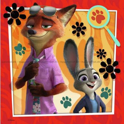 Billede af Disney: Zootropolis 2, 3x49 brikker