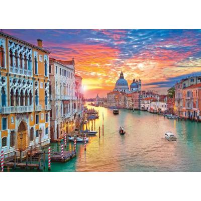Billede af Venedig: Canal Grande, 1000 brikker