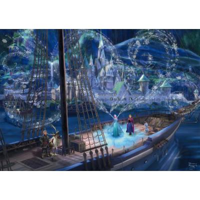 Billede af Disney: Kinkade - Frost - Magisk, 1000 brikker