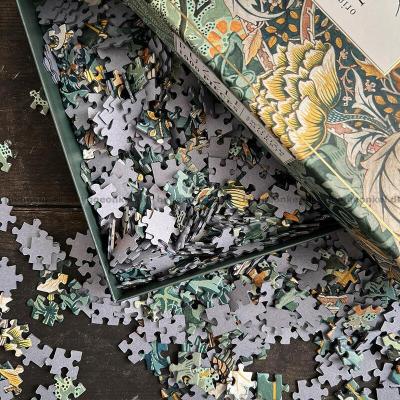Billede af William Morris: Blomstermagi, 1000 brikker