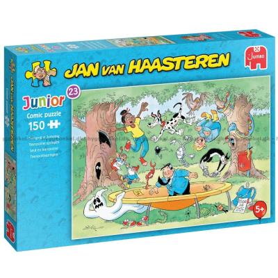 Billede af Sjov på trampolinen, 150 brikker