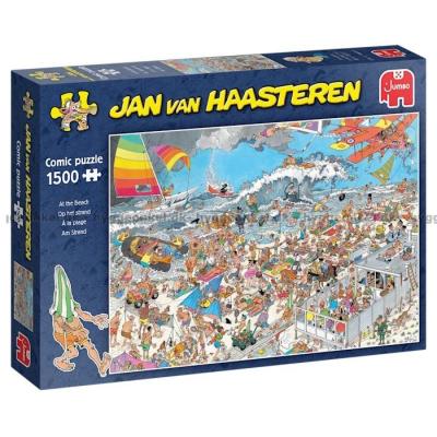 Billede af På stranden, 1500 brikker