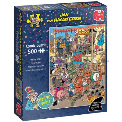 90 og festklar, 500 brikker