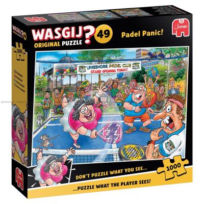 Original 49: Padelkaos på banen, 1000 brikker
