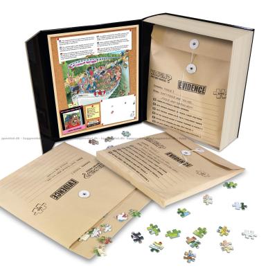 Billede af Wasgij: Pieces Of Evidence - Krydstogtet på floden, 2x500 1x1000 brikker