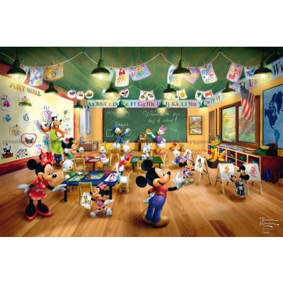Billede af Disney: Kinkade - Mickey og Minnie i klasseværelset, 200 brikker