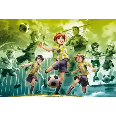 Billede af Fodboldkampen er i fuld gang, 150 brikker