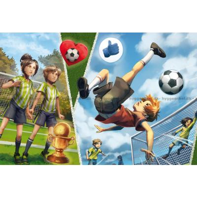 Billede af Fodbold - Drømmen om sejr, 200 brikker