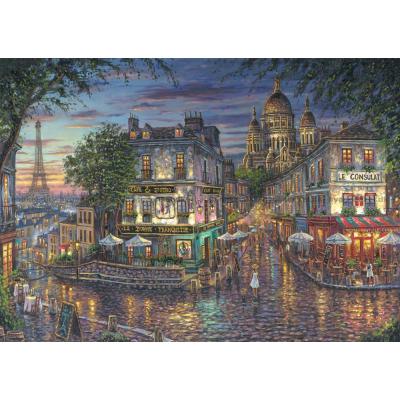 Billede af Finale: Lys over Montmartre, 1000 brikker