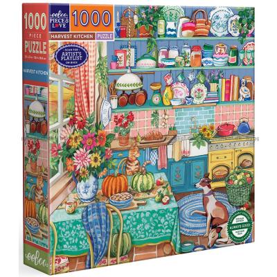 Køkkenet ved høsttid, 1000 brikker