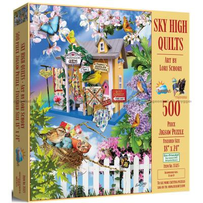 Schory: Den lille butik i haven, 500 brikker